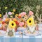 Set of 2 Spring Gnome Figurines with Sunflowers – Handmade Easter & Summer Tiered Tray Decor